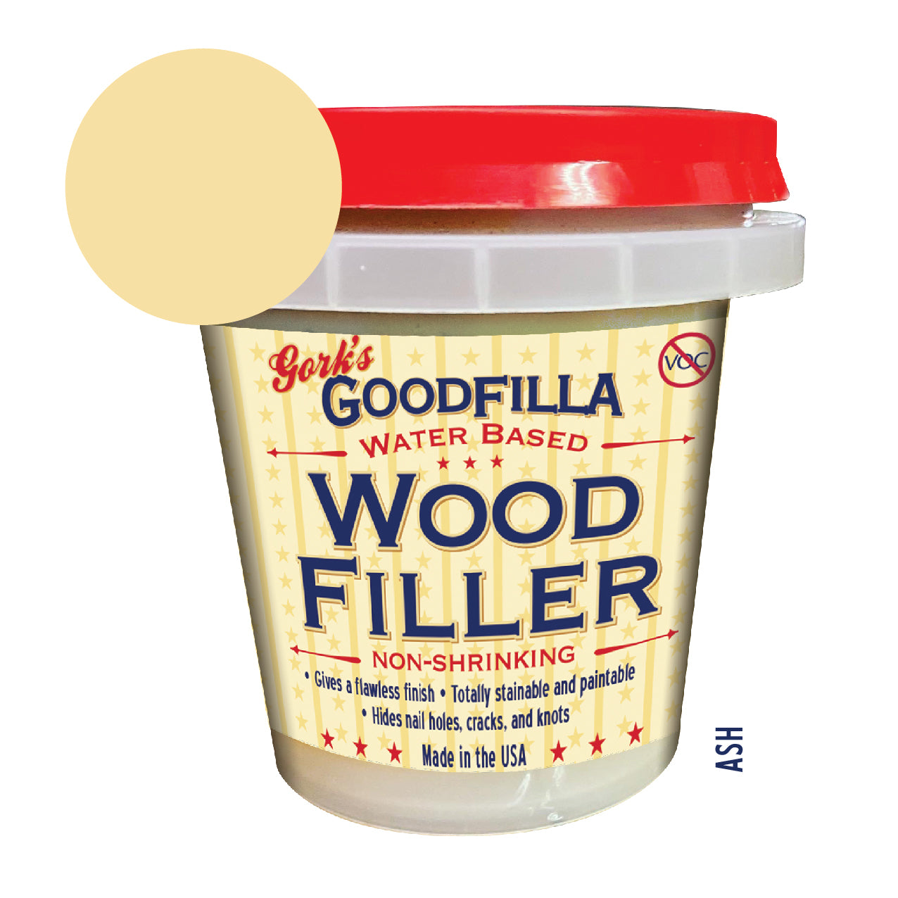 Heavy-Body Water-Based Wood & Grain Filler