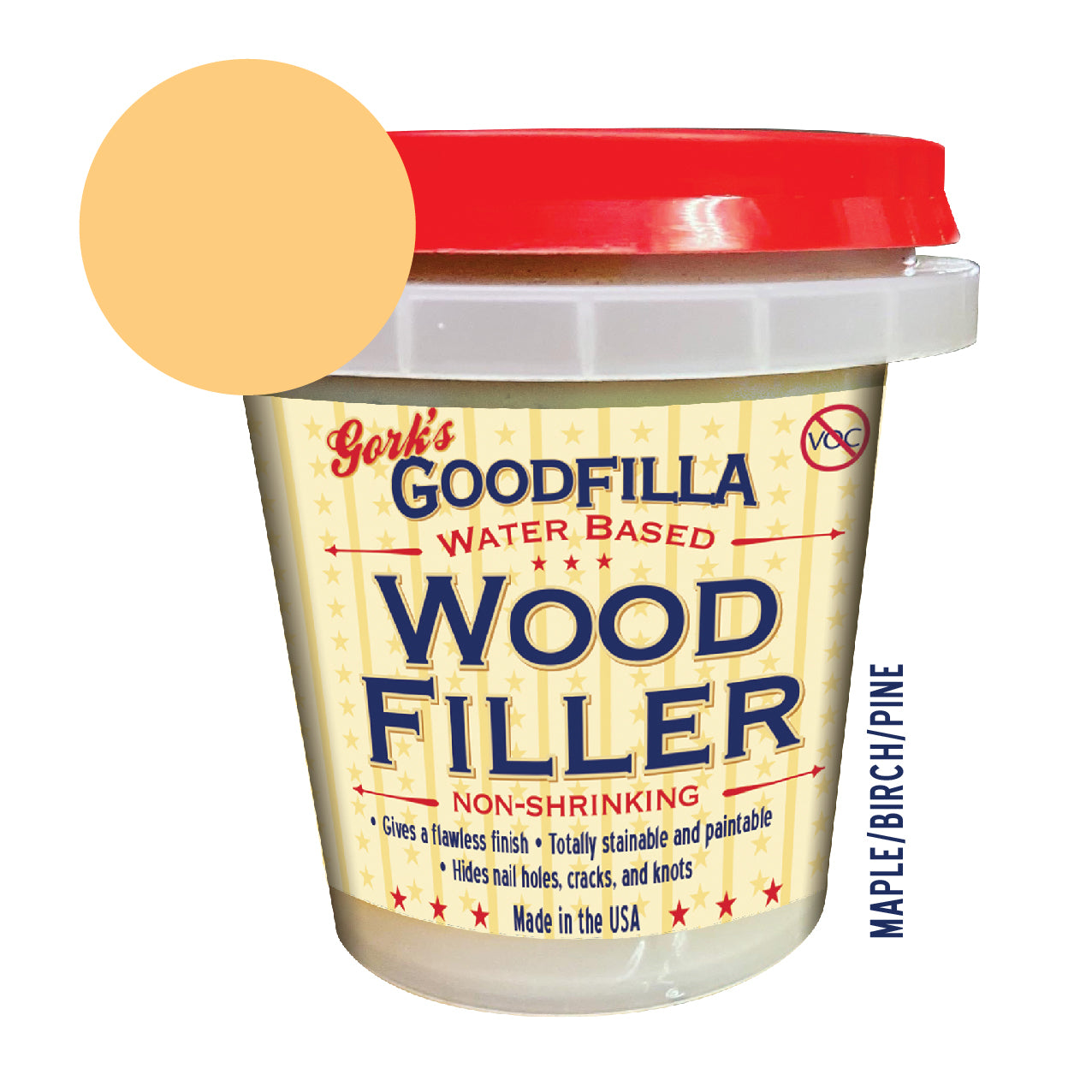 Heavy-Body Water-Based Wood & Grain Filler