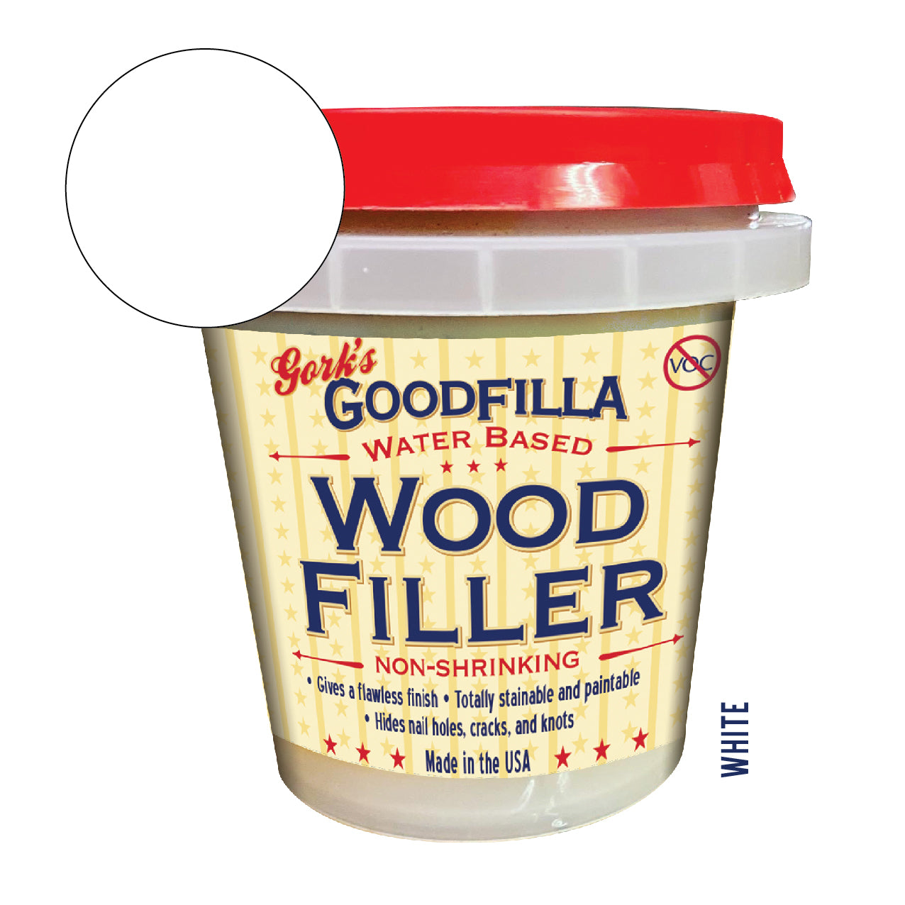 Heavy-Body Water-Based Wood & Grain Filler