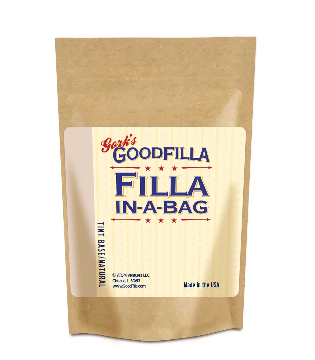 Water-Based Filla-In-A-Bag Wood and Grain Filler