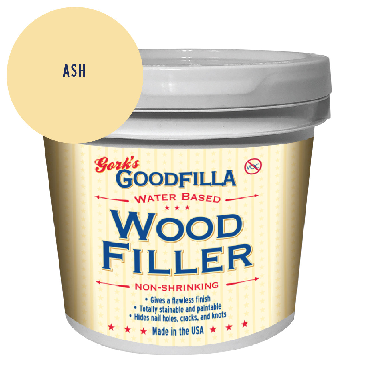 Heavy-Body Water-Based Wood & Grain Filler