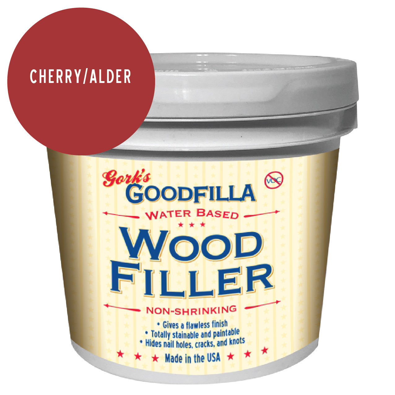 Heavy-Body Water-Based Wood & Grain Filler