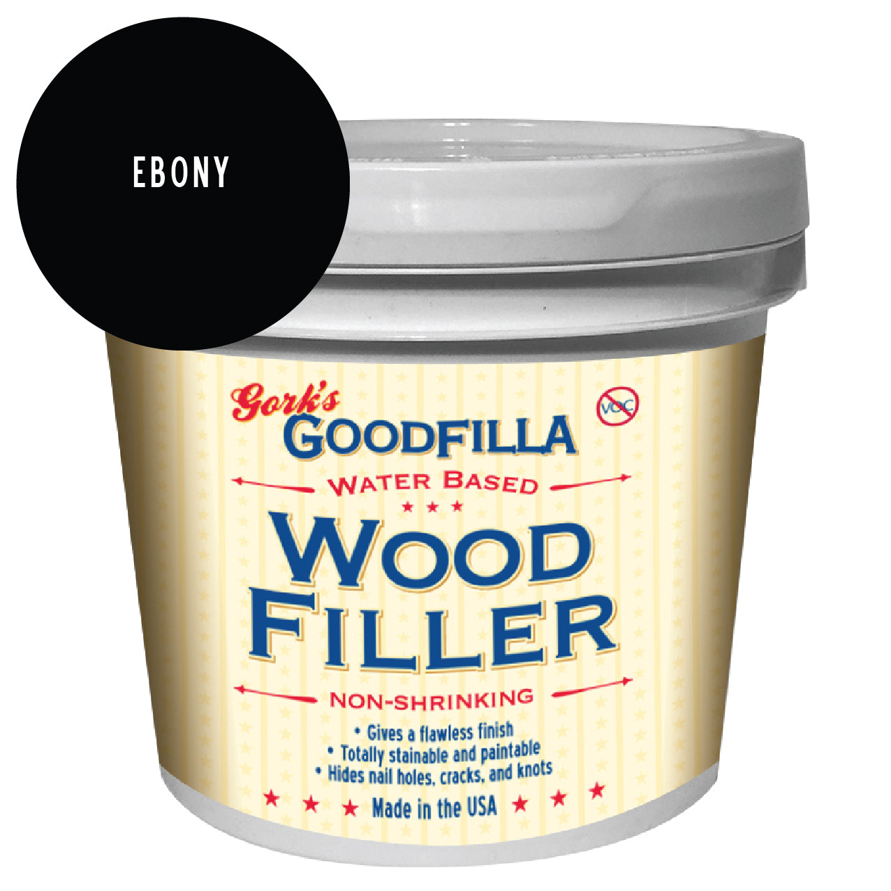 Heavy-Body Water-Based Wood & Grain Filler