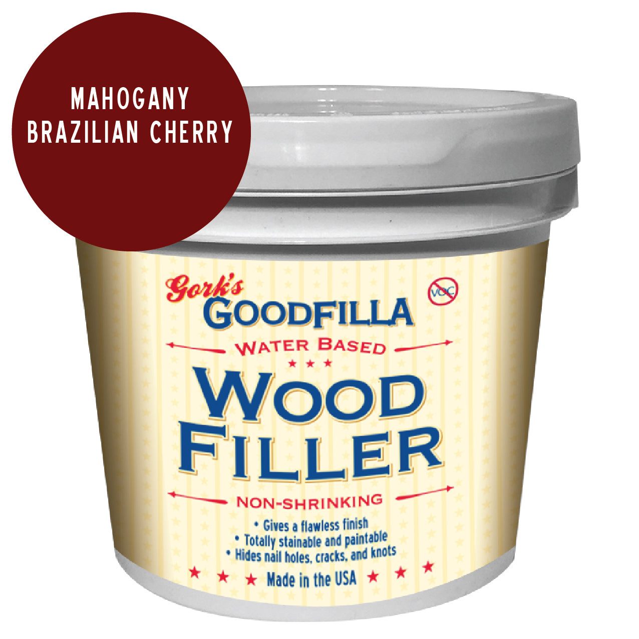 Heavy-Body Water-Based Wood & Grain Filler