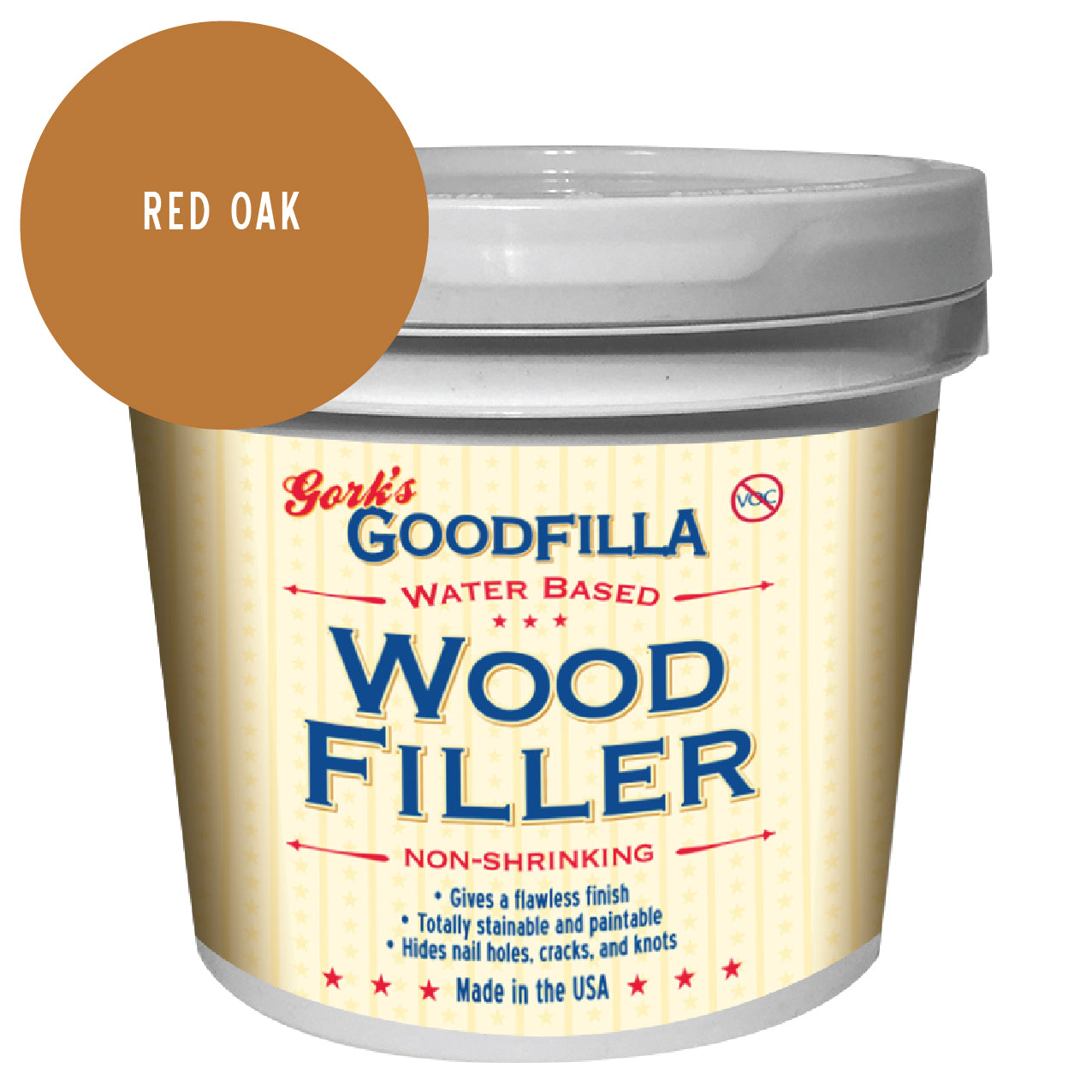 Heavy-Body Water-Based Wood & Grain Filler