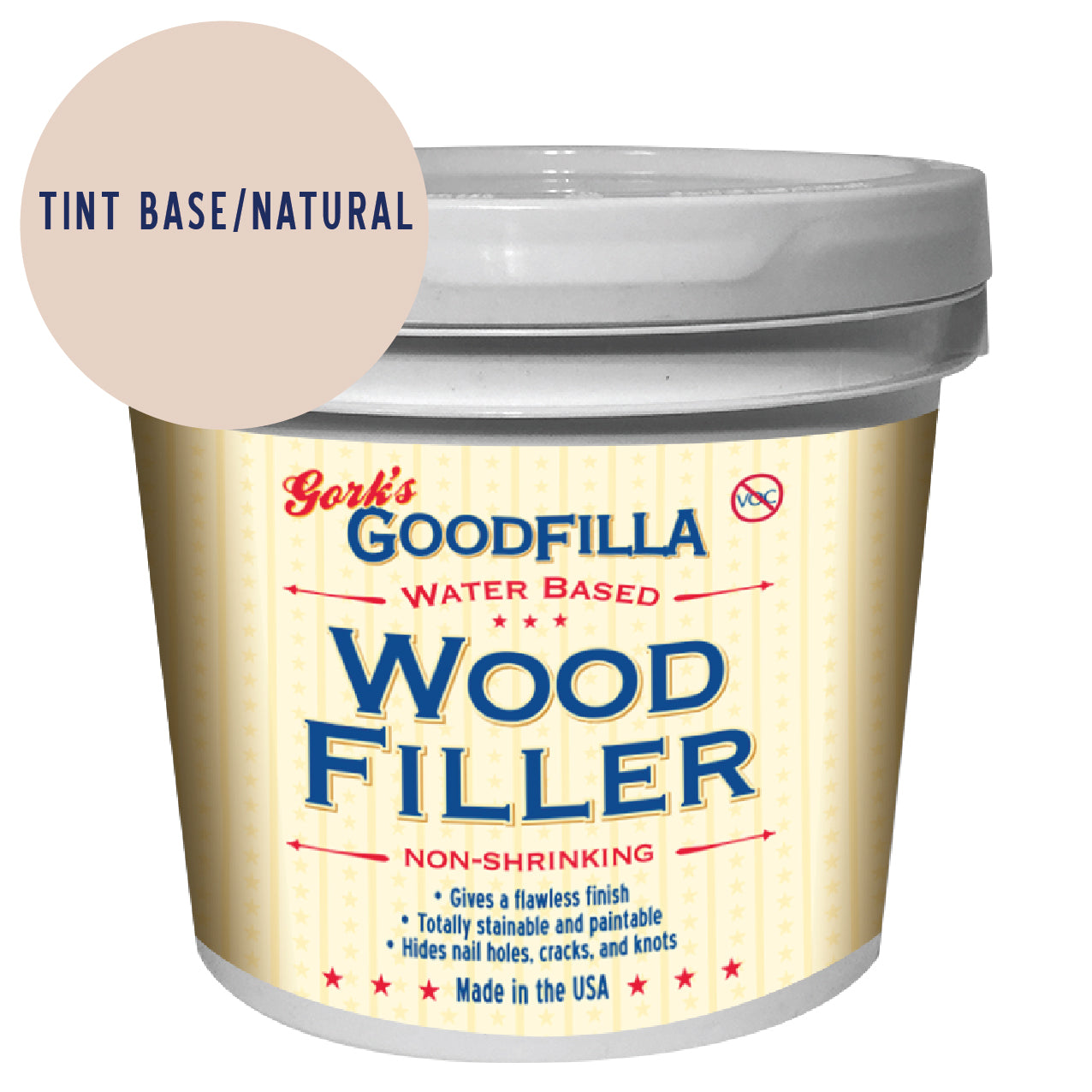 Heavy-Body Water-Based Wood & Grain Filler