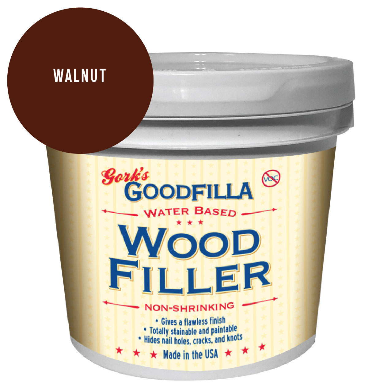 Heavy-Body Water-Based Wood & Grain Filler