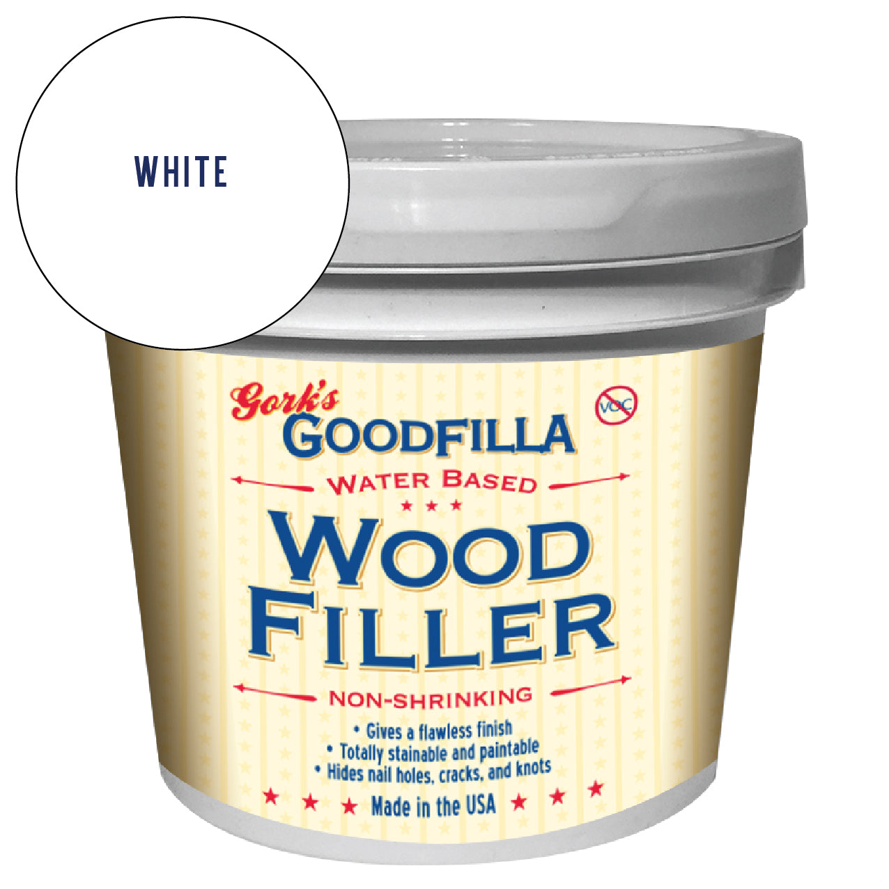 Heavy-Body Water-Based Wood & Grain Filler