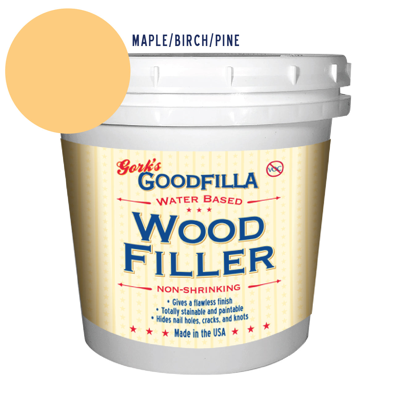 Heavy-Body Water-Based Wood & Grain Filler