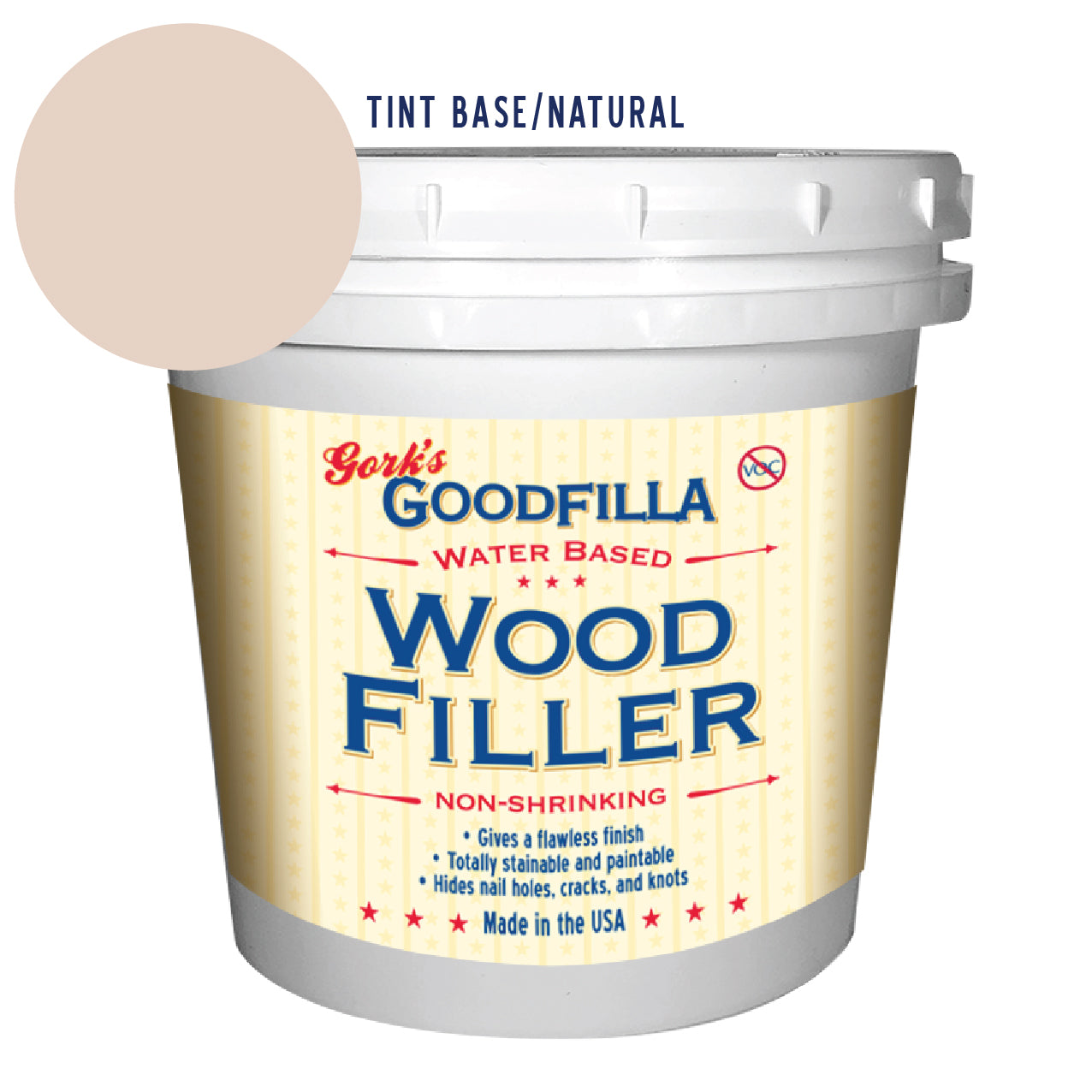 Heavy-Body Water-Based Wood & Grain Filler