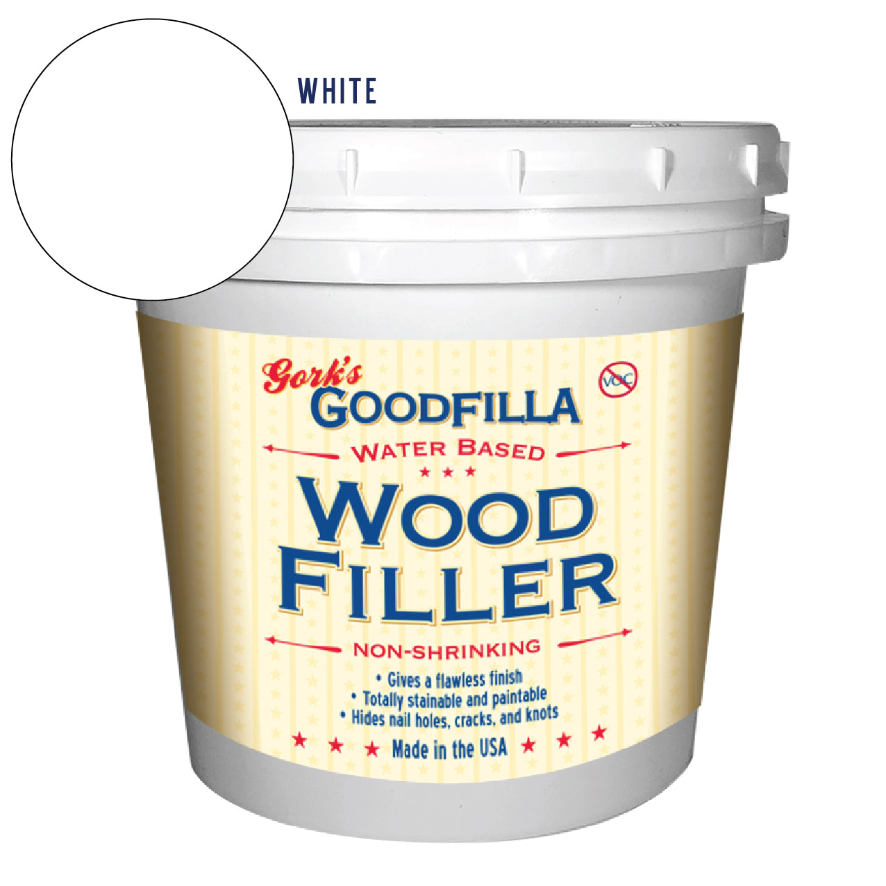 Heavy-Body Water-Based Wood & Grain Filler