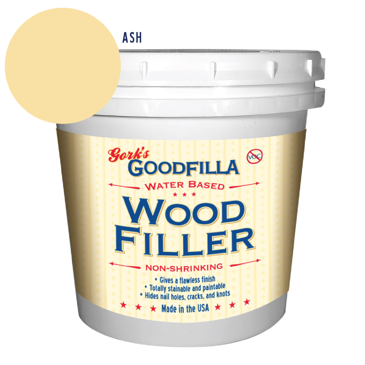 Heavy-Body Water-Based Wood & Grain Filler