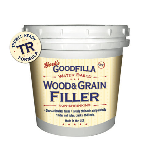 Trowel-Ready Water-Based Wood & Grain Filler – GoodFilla