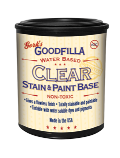 Water-based Gel-Stain and Paint Base